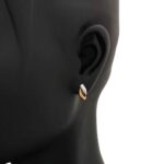 Orecchini Artlinea in Oro Giallo e Bianco - Mini Parure - OP0051-LN