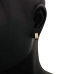 Orecchini Artlinea in Oro 18 Kt Bicolore - Glam - OP0059-LN