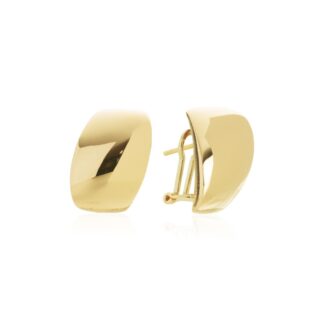 Orecchini Artlinea in Oro Giallo Goccia Bombata - Glam - OP0067-LG