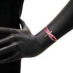Bracciale Artlinea in Argento con Smalto Libellula - Wild - ZBR705-MG