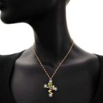 Collana Artlinea in Argento con Smalto e Zirconi Rana Piccola - Wild - ZCL1307-MG