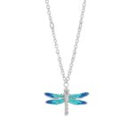 Collana Artlinea in Argento con Smalto Libellula Piccola - Wild - ZCL1319-MB