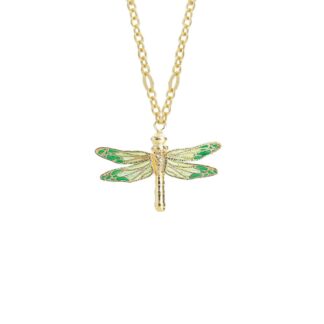 Collana Artlinea in Argento con Smalto Libellula Piccola - Wild - ZCL1331-MG
