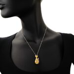 Collana Artlinea in Argento con Smalto e Siamite Gatto Piccolo - Wild - ZCL1342-MN