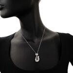 Collana Artlinea in Argento con Smalto e Siamite Gatto Piccolo - Wild - ZCL1343-MB