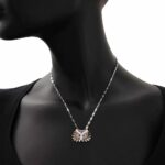Collana Artlinea in Argento con Smalto e Zirconi Gufo - Wild - ZCL953-LL