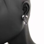 Orecchini Artlinea in Argento con Smalto e Zirconi Scorpione - Wild - ZOR1229-MB