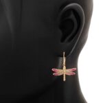 Orecchini Artlinea in Argento con Smalto Libellula - Wild - ZOR1233-MG