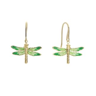 Orecchini Artlinea in Argento con Smalto Libellula - Wild - ZOR1234-MG