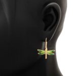 Orecchini Artlinea in Argento con Smalto Libellula - Wild - ZOR1234-MG