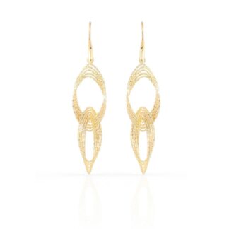 Orecchini Unoaerre in Bronzo con Elementi Ovali - Bronze - 1309