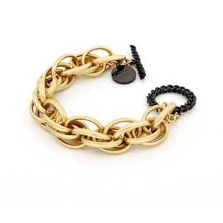 Bracciale Unoaerre in Bronzo con Catena a Corda - Bronze - 1745