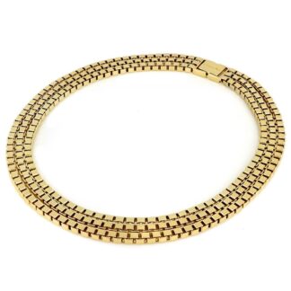 Collana Unoaerre in Bronzo con Maglia Veneziana - Bronze - 1835