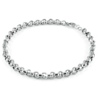 Collana Unoaerre in Argento con Catena Diamantata - Silver - 5485