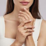 Anello Contrarié Mabina in Argento con Zirconi | Cuore - 523196