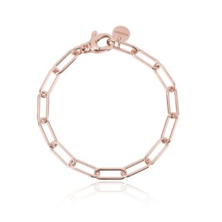 Bracciale Mabina in Argento con Maglia Ovale - 533476