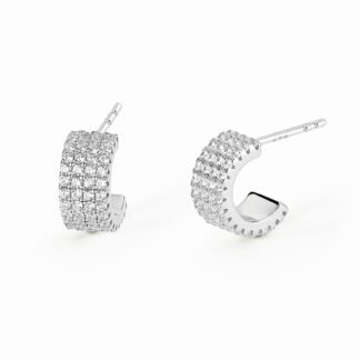 Orecchini Mabina in Argento con Zirconi - 563437