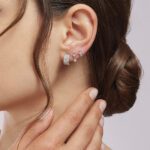 Orecchini Mabina in Argento con Zirconi - 563437