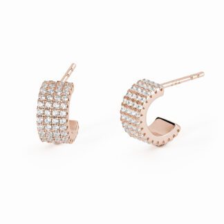 Orecchini Mabina in Argento con Zirconi - 563438