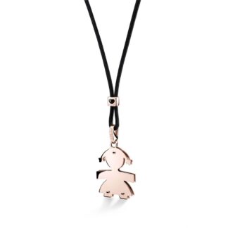 Ciondolo Le Bebè Bimba in Oro Rosa - I Classici - LBB041