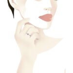 Anello Le Bebé in Oro Bianco con Diamanti | Bimbo - Gli Amori - LBB115