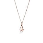Ciondolo Le Bebè Bimbo in Oro Rosa con Diamanti - i Pavé Mini - LBB453