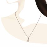 Ciondolo Le Bebè Bimbo in Oro Rosa con Diamanti - i Pavé Mini - LBB453