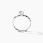 Anello Solitario Mabina in Argento con Zirconi - 523175