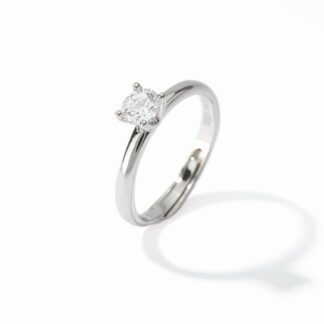 Anello Solitario Mabina in Argento con Zirconi - 523175