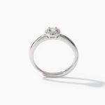 Anello Solitario Mabina in Argento con Zirconi - 523178