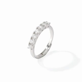 Anello Riviera Mabina in Argento con Zirconi - 523185
