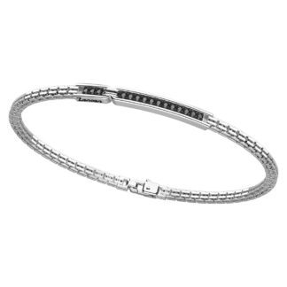 Bracciale Zancan in Argento con Maglia Veneziana e Spinelli - ESB084