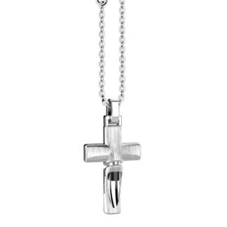 Collana da Uomo Zancan in Argento con Croce - EXC611