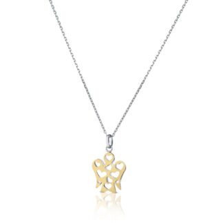 Collana Roberto Giannotti in Oro Giallo | Cuori - Angeli - NKT320