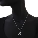 Collana con Iniziale Artlinea in Argento con Zirconi - Nomi ed Iniziali Silver - ZCS7/IN-LB
