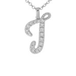 Collana con Iniziale Artlinea in Argento con Zirconi - Nomi ed Iniziali Silver - ZCS7/IN-LB