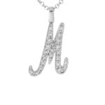 Collana con Iniziale Artlinea in Argento con Zirconi - Nomi ed Iniziali Silver - ZCS7/IN-LB
