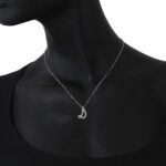 Collana con Iniziale Artlinea in Argento con Zirconi - Nomi ed Iniziali Silver - ZCS8/IN-LB