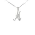 Collana con Iniziale Artlinea in Argento con Zirconi - Nomi ed Iniziali Silver - ZCS8/IN-LB