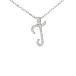 Collana con Iniziale Artlinea in Argento con Zirconi - Nomi ed Iniziali Silver - ZCS8/IN-LB