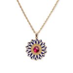 Collana Isola Bella in Argento e Smalti | Rosone - Loving Sicily - 20001004