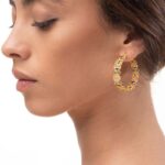 Orecchini Isola Bella in Argento e Smalti Azzurro Grande - 20001114