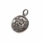 Charm Isola Bella in Argento Moneta Messenion - Nude - 20001119