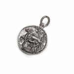 Charm Isola Bella in Argento Moneta Messenion - Nude - 20001119