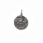 Charm Isola Bella in Argento Moneta Syrakousai - Nude - 20001122