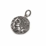 Charm Isola Bella in Argento Moneta Syrakousai - Nude - 20001122