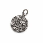 Charm Isola Bella in Argento Moneta Syrakousai - Nude - 20001122