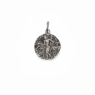Charm Isola Bella in Argento Moneta Selinus - Nude - 20001123