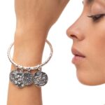 Charm Isola Bella in Argento Moneta Selinus - Nude - 20001123