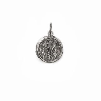 Charm Isola Bella in Argento Moneta Kamarina - Nude - 20001124